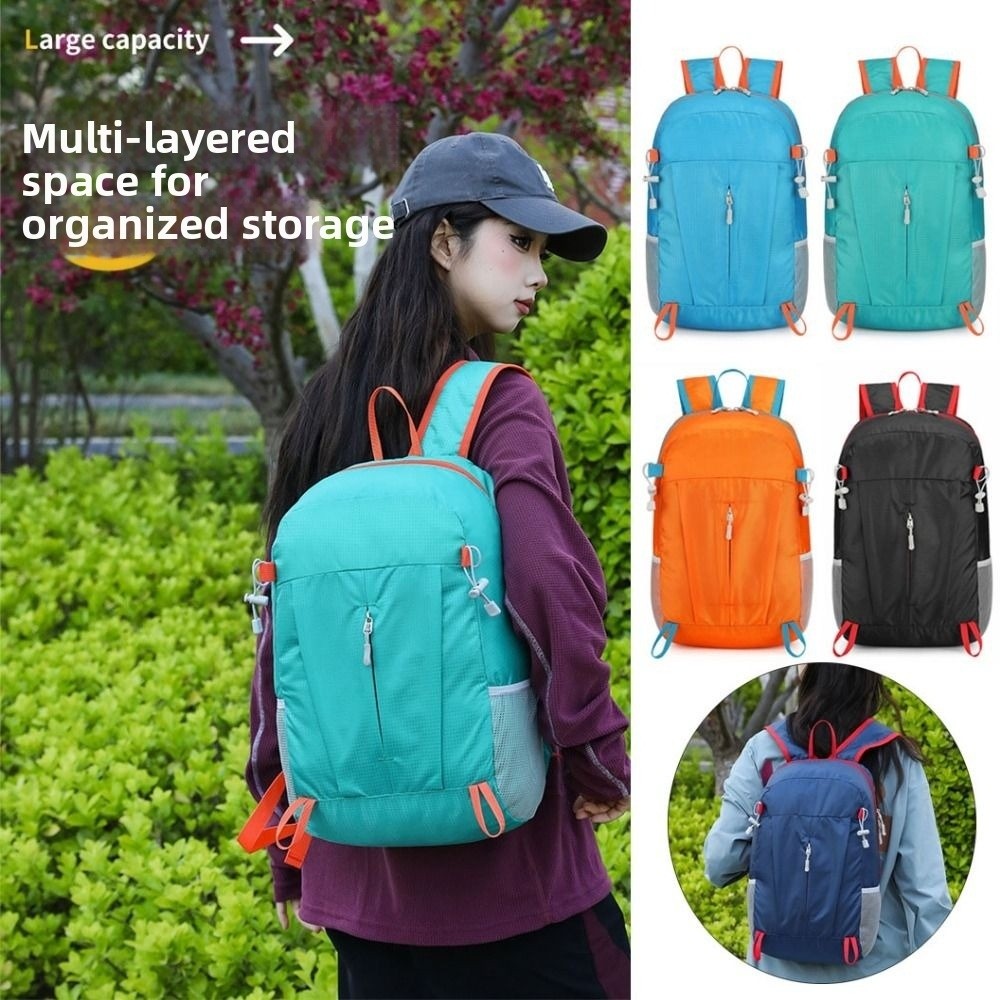 Packable Daypack Foldable - Nova mochila dobrável de 20-35L, ultraleve,