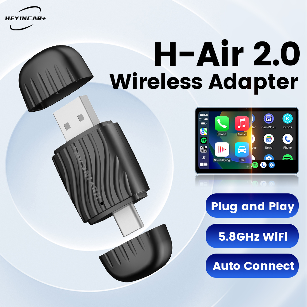 Travel Adapter Universal - Adaptador Sem Fio HEYINCAR 2 em