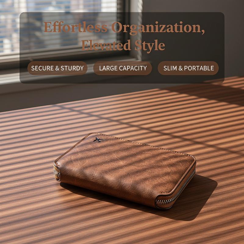 Travel Accessories For Plane - Estojo de Passaporte com Zíper, Grande