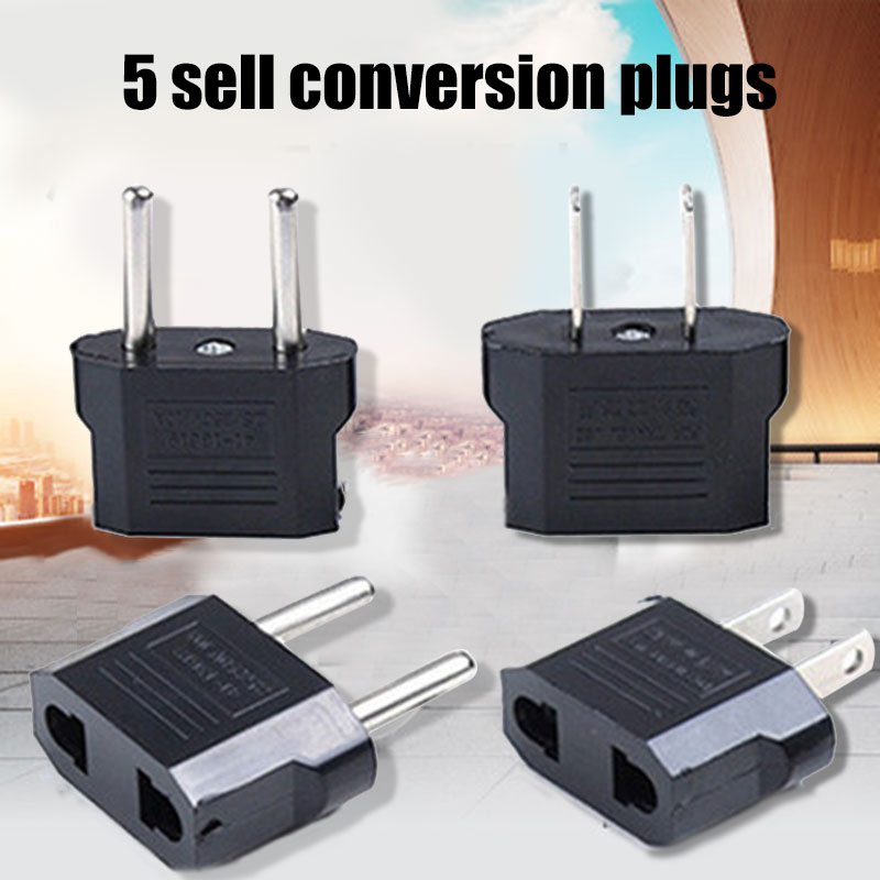Travel Adapter Universal - 5 peças 110v para 220v adaptador