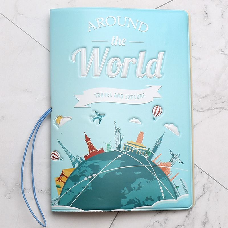 Travel Accessories For Plane - Carteira criativa de capa de passaporte