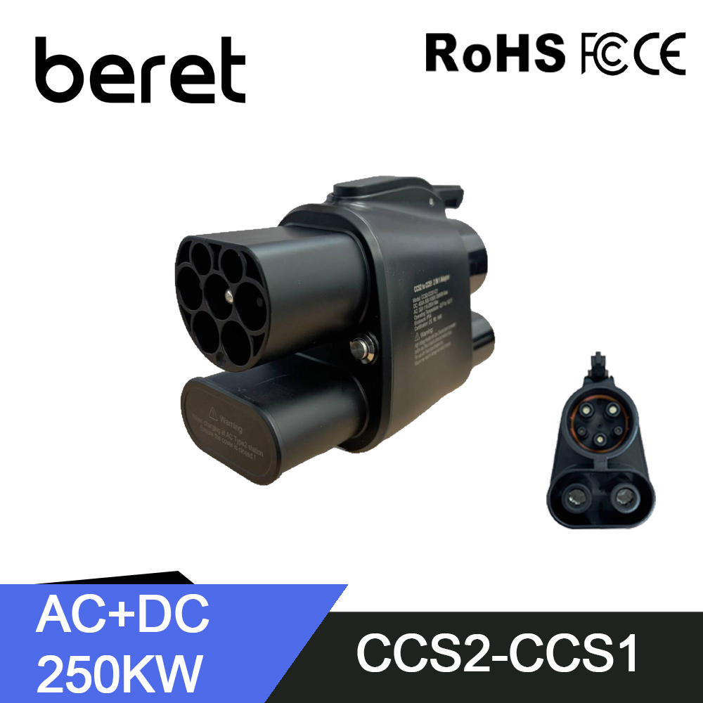 Travel Adapter Universal - Beret ev carregador ccs2 para ccs1