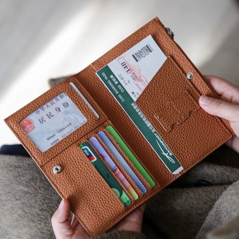 Capa de couro para passaporte, - Travel Accessories For Plane avaliação e preço