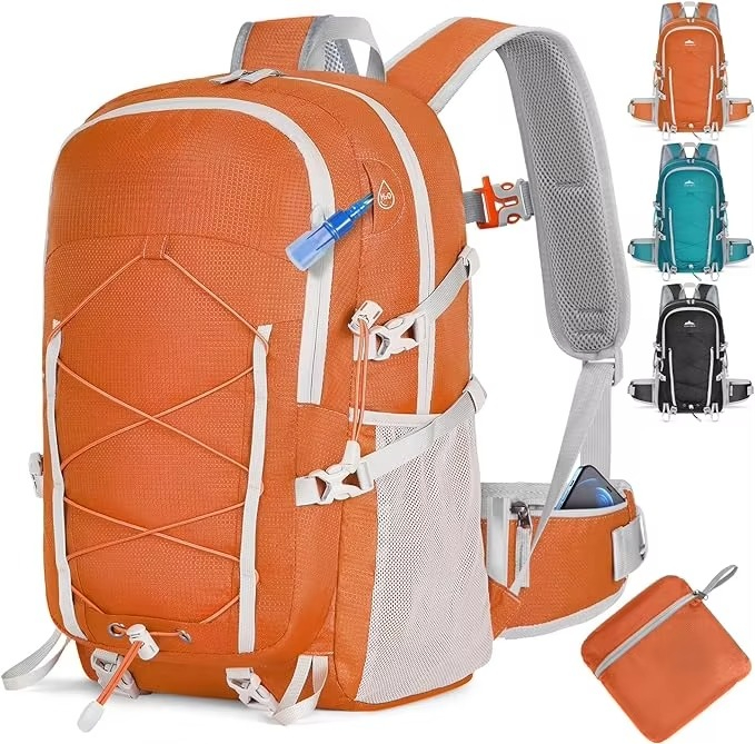 40L Novo mochila de poliéster  - Packable Daypack Foldable avaliação e preço