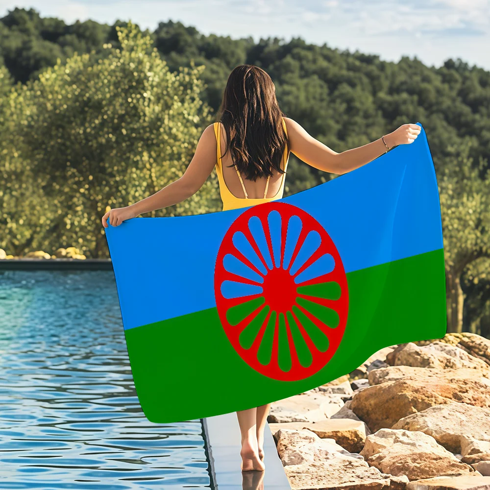Toalha com bandeira cigana, le - Travel Yoga Accessories avaliação e preço