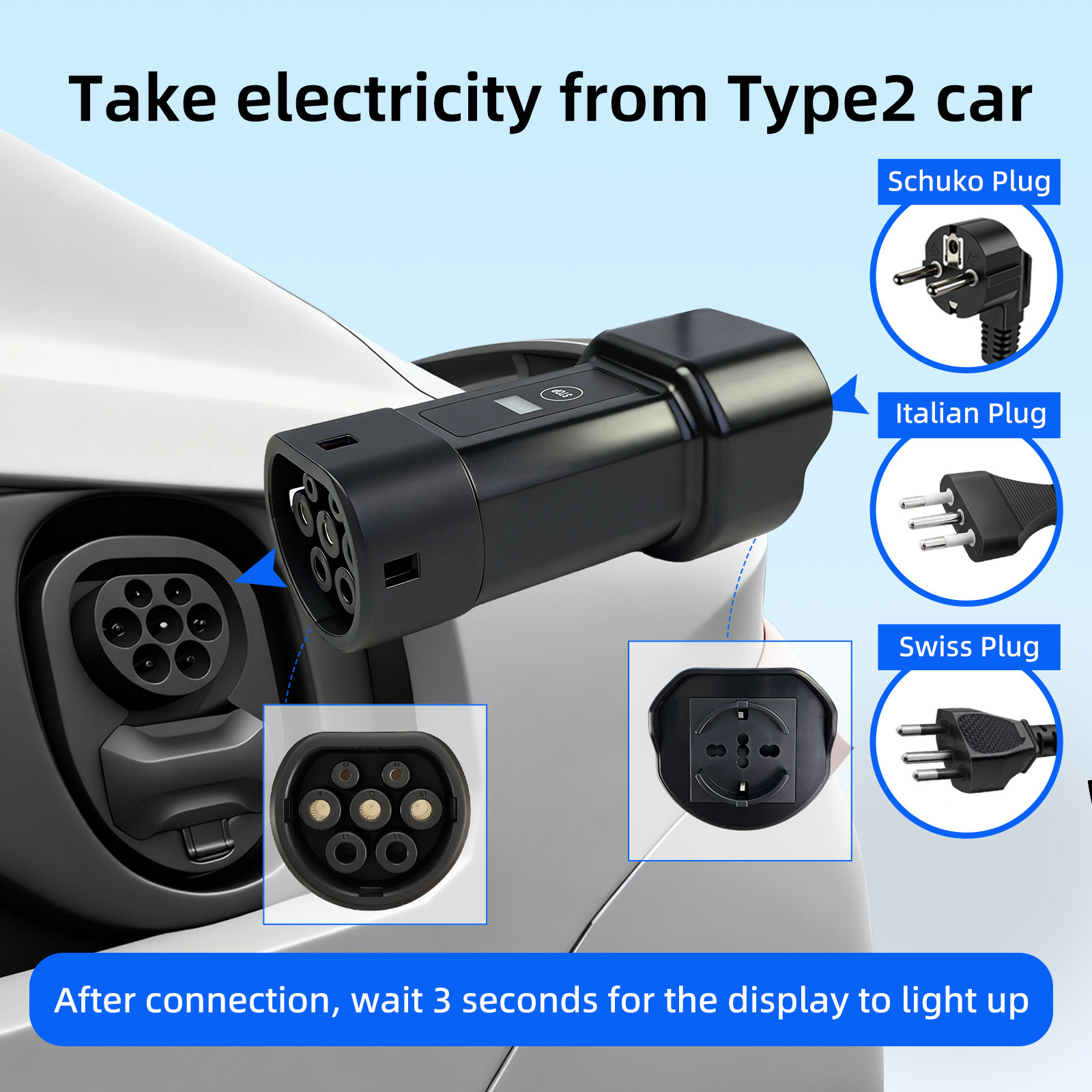 Adaptador de Descarga EVqiaoyi - Travel Adapter Universal avaliação e preço