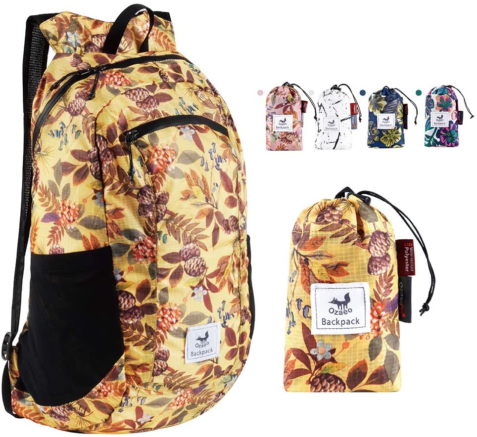 Mochila leve e dobrável para v - Packable Daypack Foldable avaliação e preço