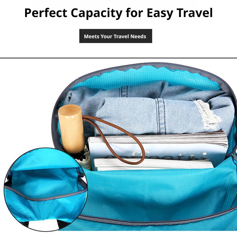 Mochila de Hiking para Exterio - Packable Daypack Foldable avaliação e preço