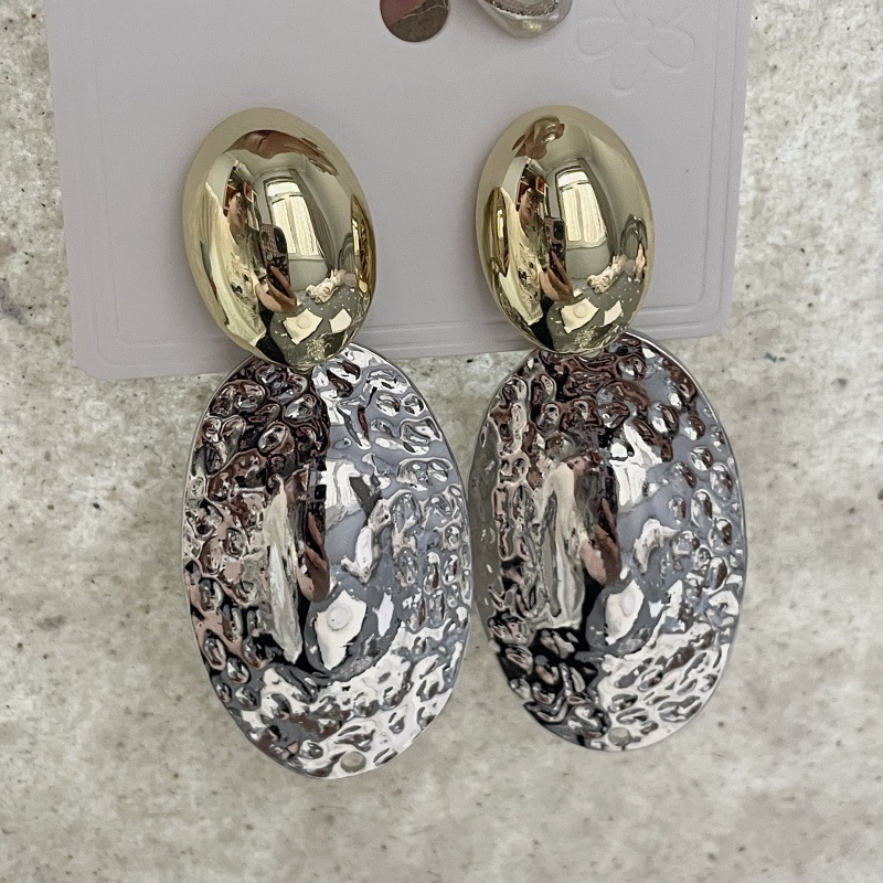 Brincos de Metal Oval para Mul - Travel Accessories Dropshipping avaliação e preço