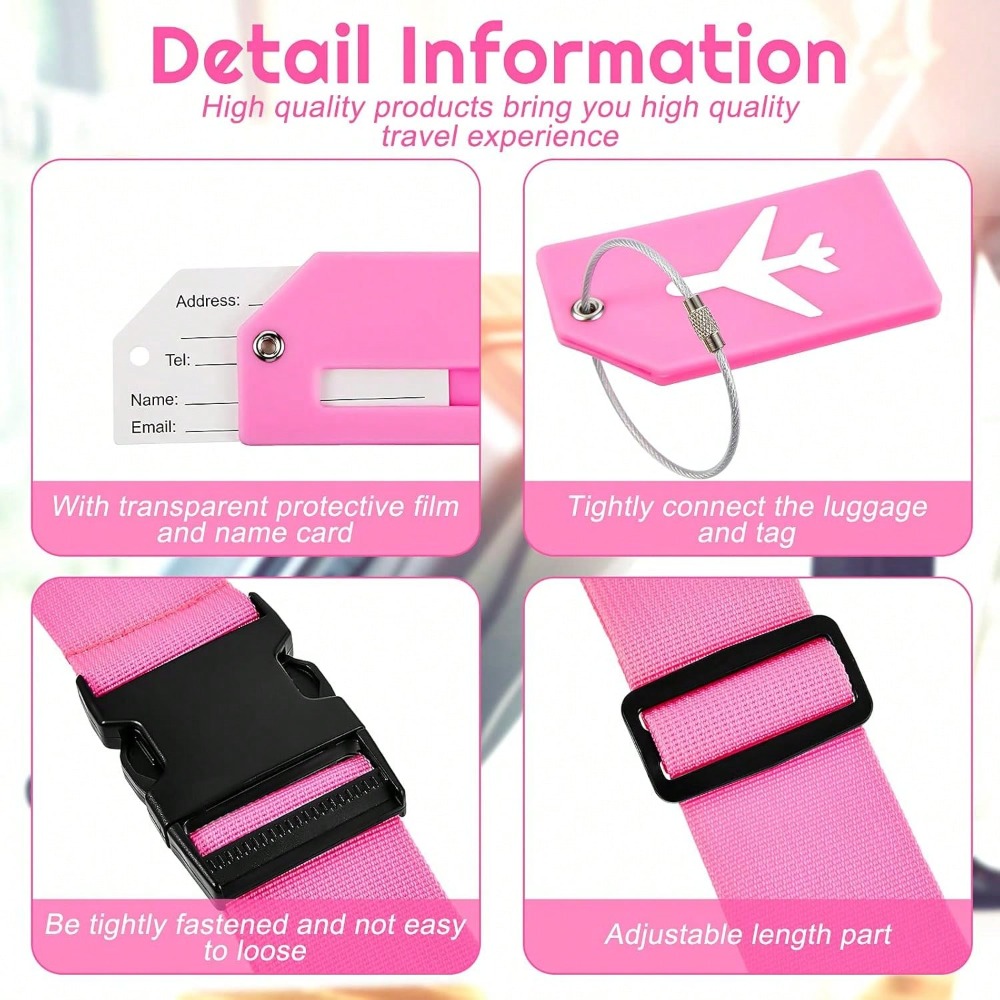 Conjunto de alça de bagagem co - Travel Accessories Gear avaliação e preço