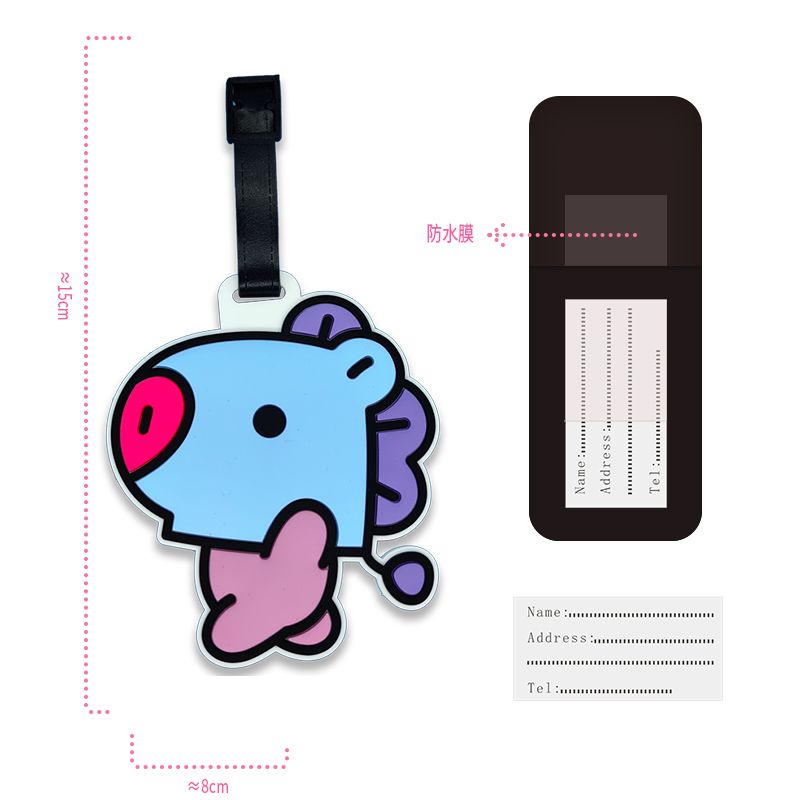 Chaveiro fofo de desenho anima - Travel Accessories Gear avaliação e preço