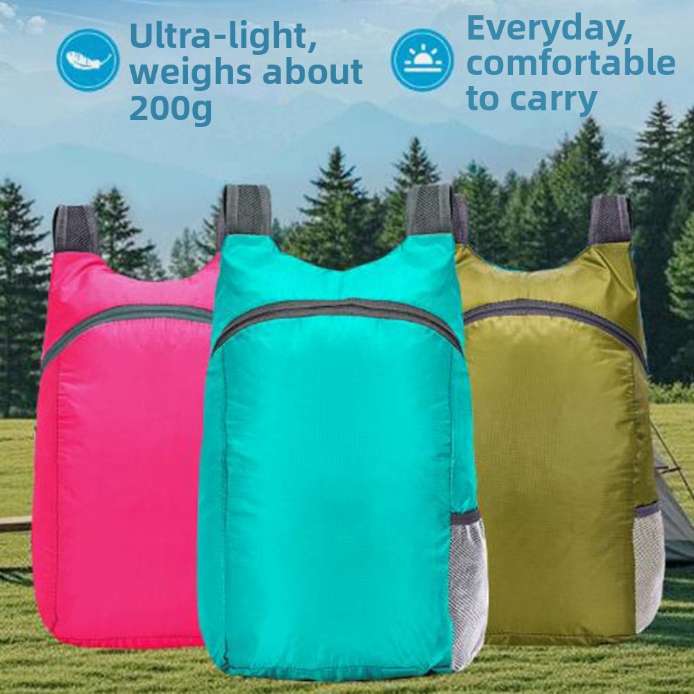 Nova Mochila Portátil de 20L,  - Packable Daypack Foldable avaliação e preço