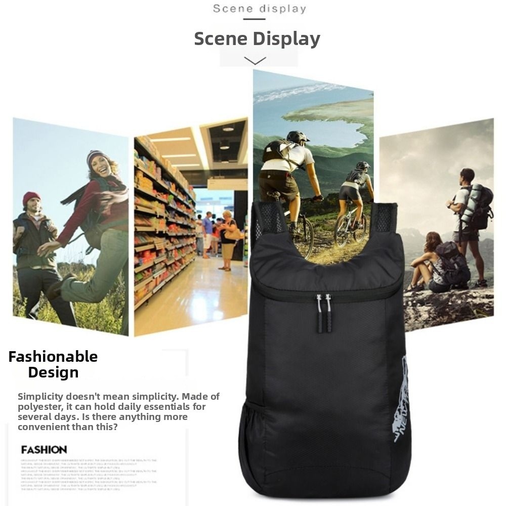Mochila dobrável de 20l, grand - Packable Daypack Foldable avaliação e preço