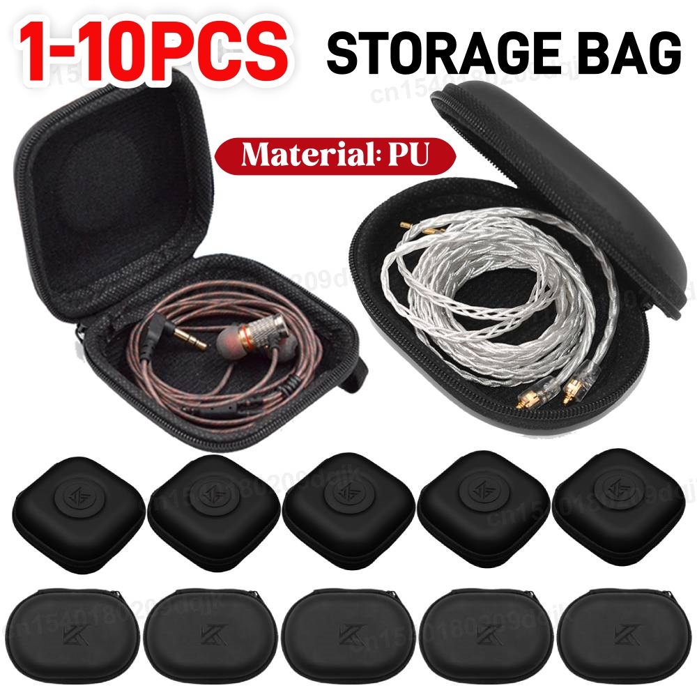 1-10 pçs kz fones de ouvido ca - Travel Accessories Case avaliação e preço