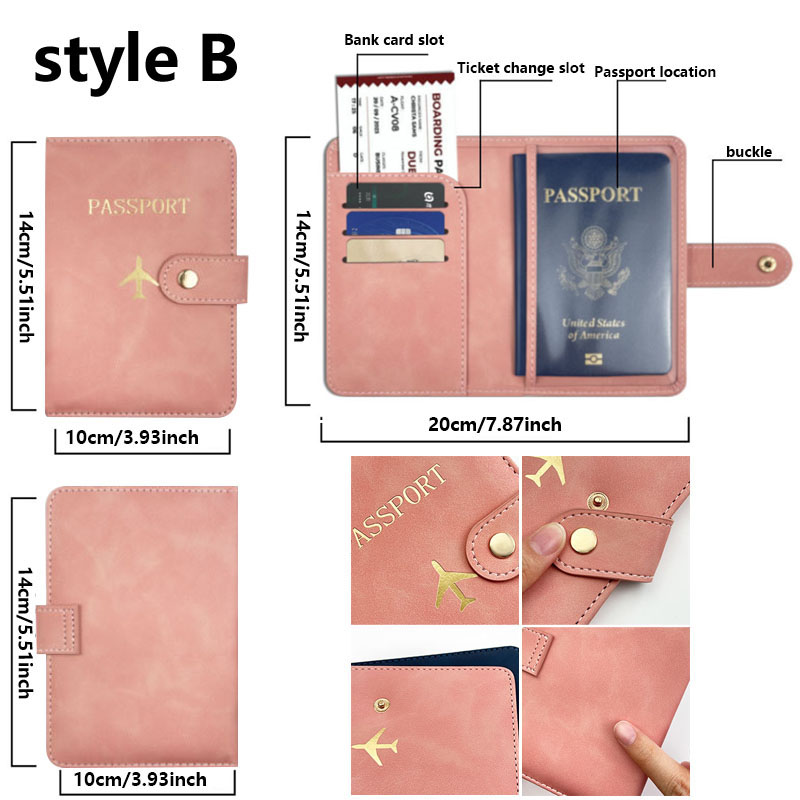 Capa de Couro para Passaporte  - Travel Accessories For Plane avaliação e preço