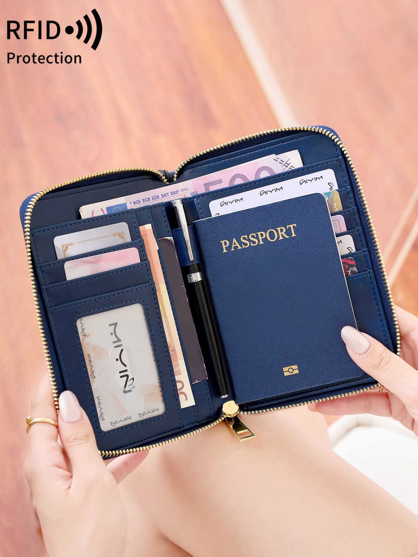 Porta-Passaporte Blindado RFID - Travel Accessories For Plane avaliação e preço