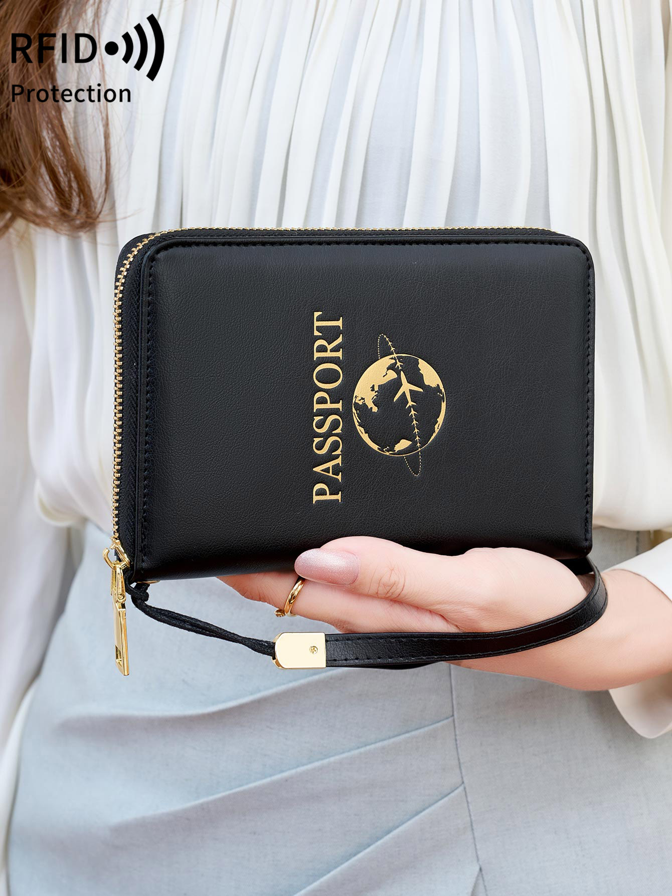 Porta-Passaporte Blindado RFID - Travel Accessories For Plane avaliação e preço