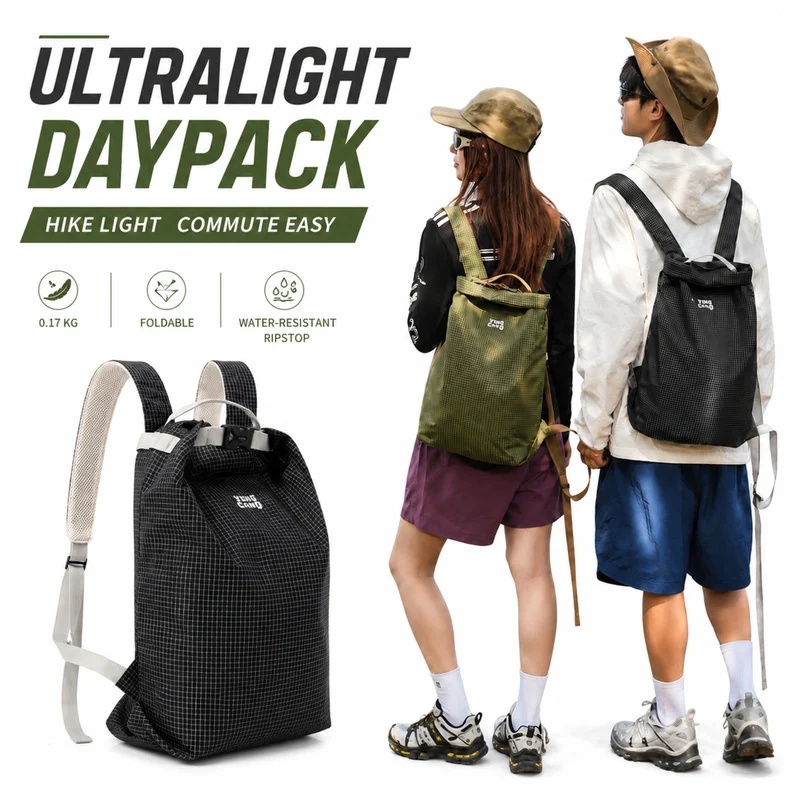 Mochila de Hiking para Exterio - Packable Daypack Foldable avaliação e preço