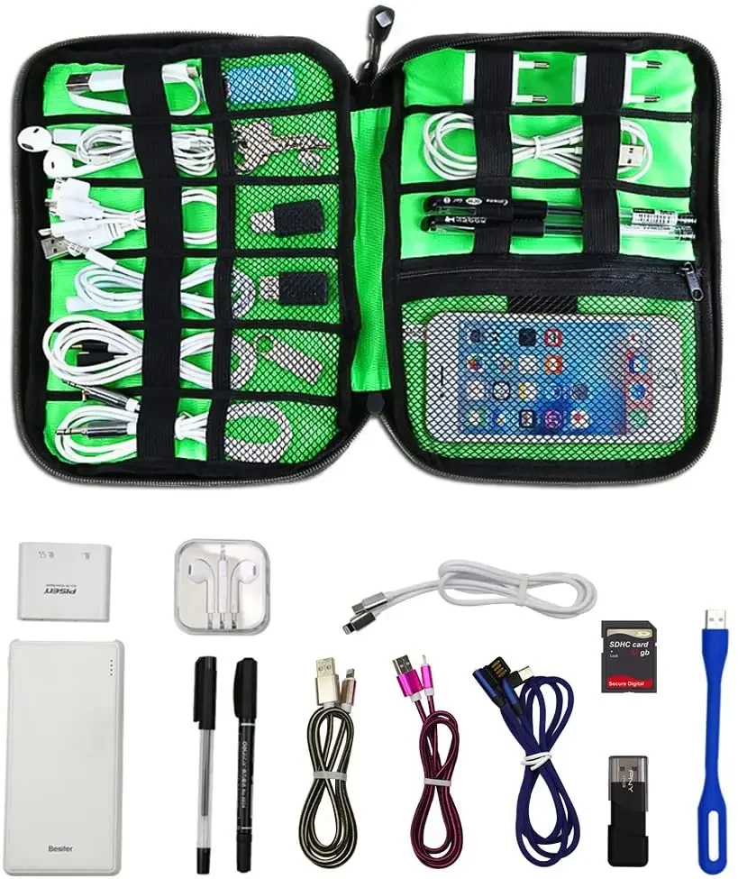 Kit de Organização de Cabos, B - Travel Accessories Case avaliação e preço