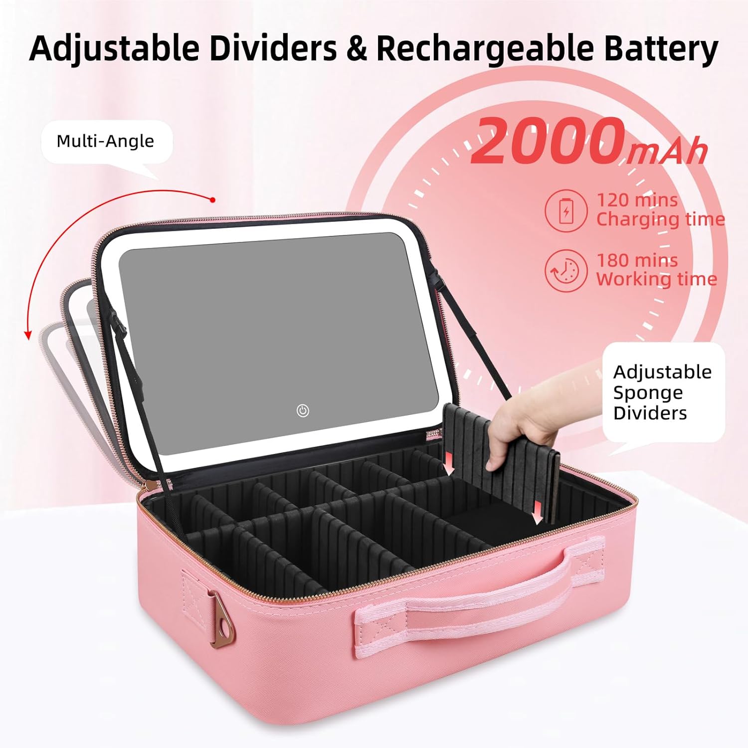 Bolsa de Maquiagem de Grande C - Travel Accessories Case avaliação e preço