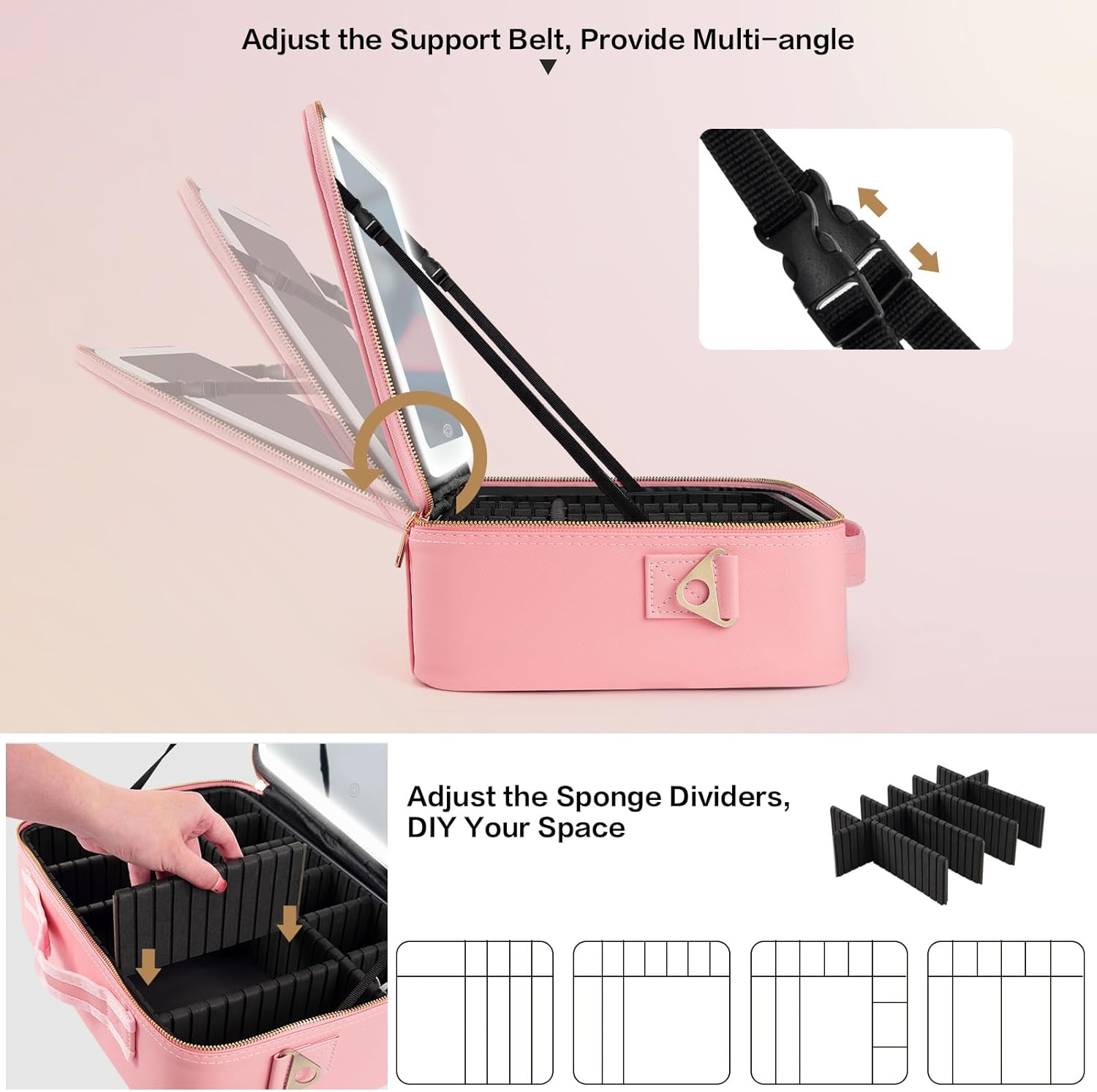 Bolsa de Maquiagem de Grande C - Travel Accessories Case avaliação e preço
