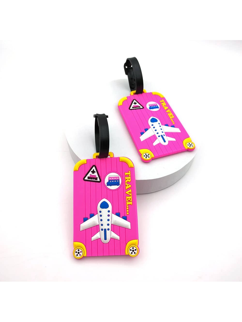 Etiqueta de bagagem multicolor - Travel Accessories Gear avaliação e preço